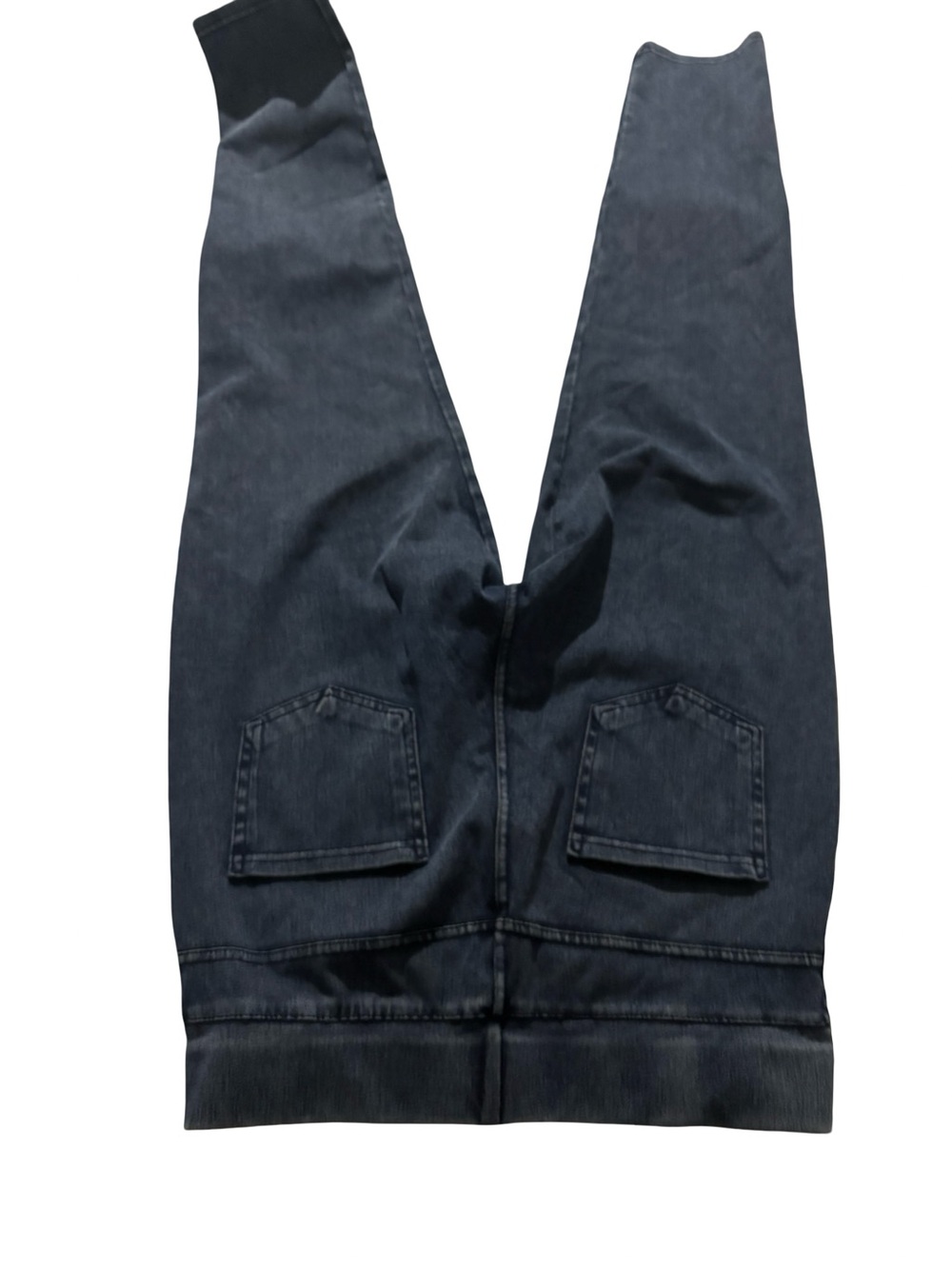 Source Unknown Dark Blue Leggings with Front Pockets